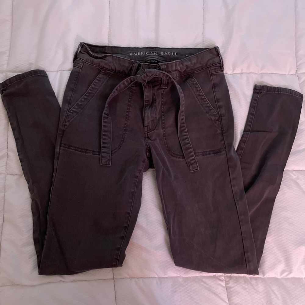 American Eagle Black Skinny Jeans